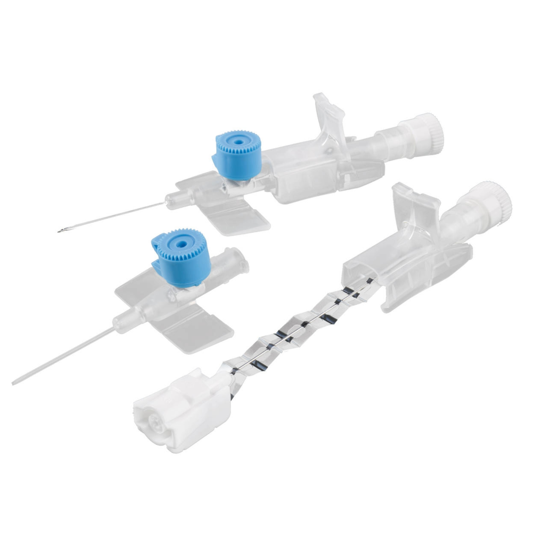 Venflon Pro Safety Sicherheitsvenenverweilkatheter 22G blau mit Zuspritzventil  